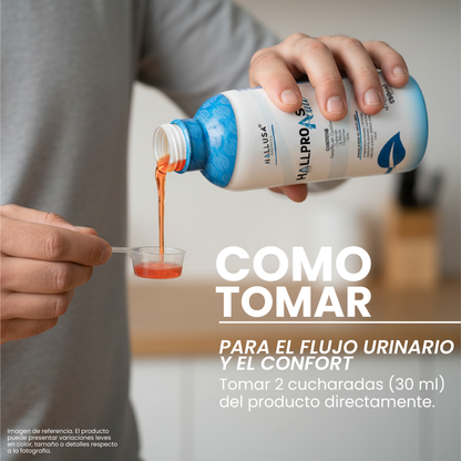 Hallprost Acua – Suplemento Líquido con Semillas de Calabaza, Granada, Té Verde, Cúrcuma y Zinc | 500 ml