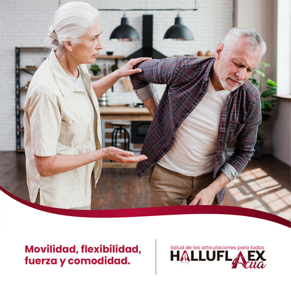 Halluflex Acua – Suplemento Líquido con Colágeno Hidrolizado, Vitamina C, Magnesio, Calcio y Biotina | 500 ml